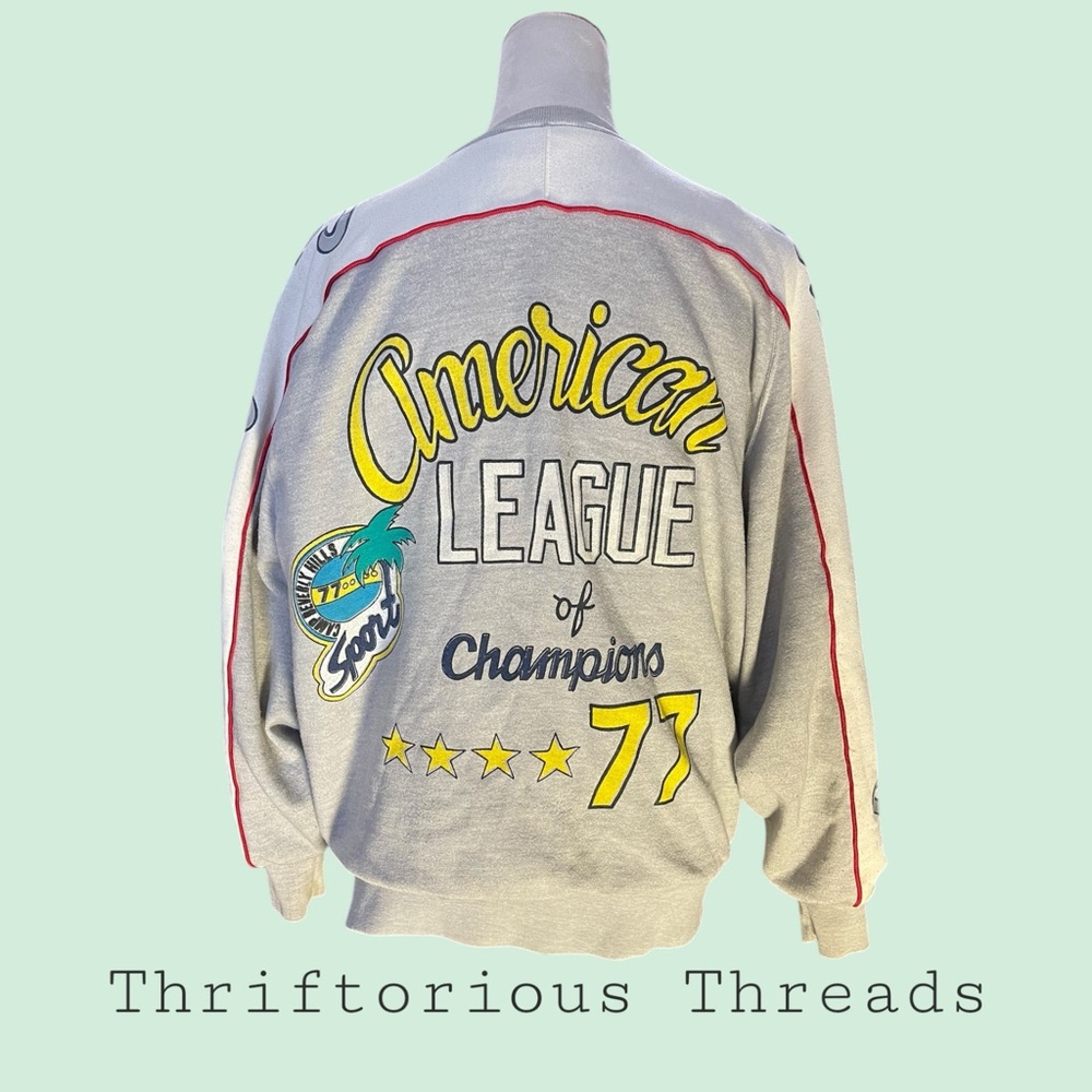 Vintage Camp Beverly Hills Varsity Jacket
